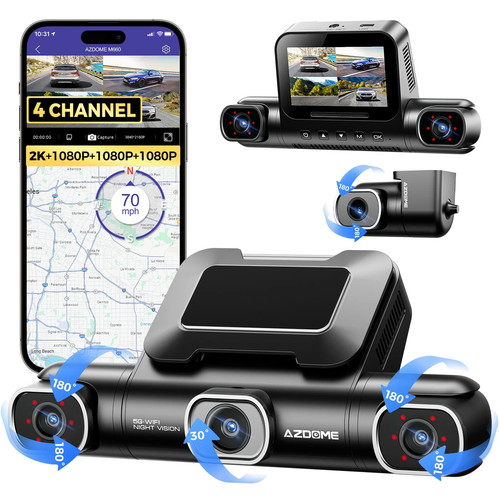 Azdome m660 kanal - m660, dashcam