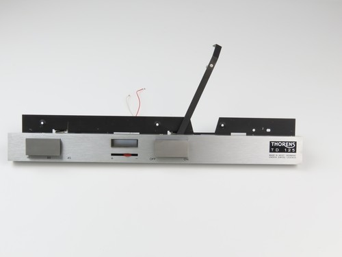 Thorens 125 front panel - front,