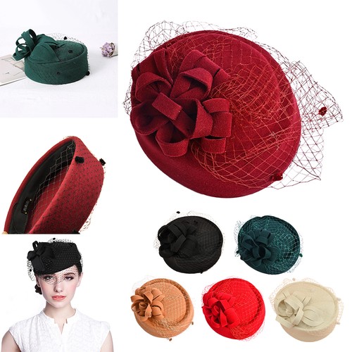 Damen vintage wollfilz - vintage,