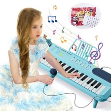 Blau Klavier für Mädchen 3-6