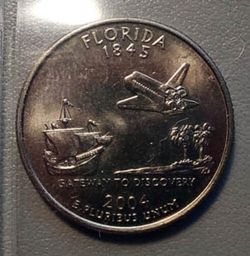 Florida 2004 usa quarter - florida,