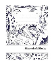 Skizzenheft Blanko: Blanko Skizzenheft A4 zum Zeichnen in der Schule und Zuhause