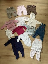 Babykleidung 14 Teile Größe 62 Mädchen - Kleiderpaket
