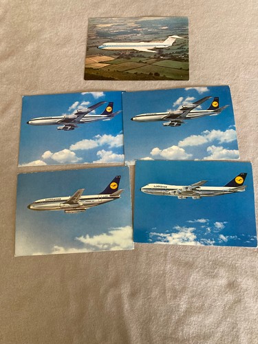 Konvolut lufthansa postkarten - konvolut,