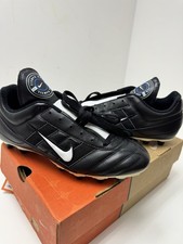 NEW 2000 Nike Tiempo Pro F.G. 117327-011 Fußballschuhe 42,5 US 9 Vintage