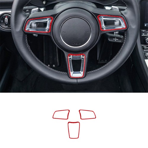 3pcs rot carbon - carbon, lenkrad