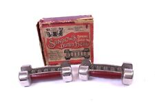 Vintage Sandows Dumbbells Book boxed ca. 1890 alte Bodybuilding Hanteln Antik