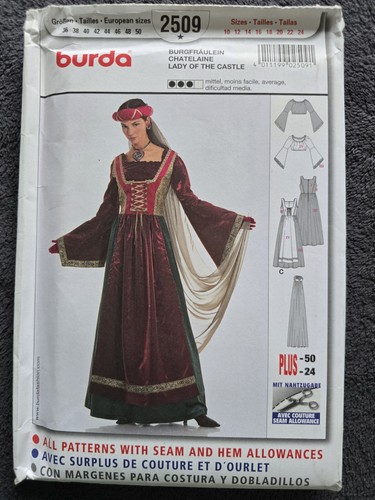 Burda 2509 schnittmuster - burda,
