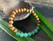 Elastisches Armband - Holz &