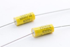 10x Arcotronic 1.5MKT-Kondensator, 4700 pF oder 6800 pF / 630 V, Audio Capacitor