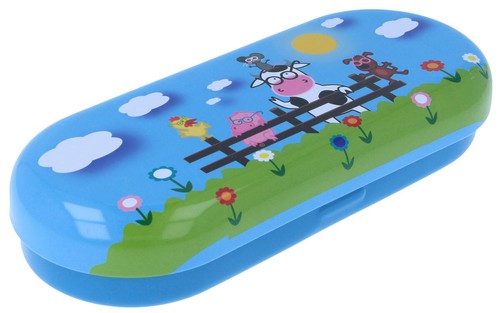 Super metall brillenetui kids - super,