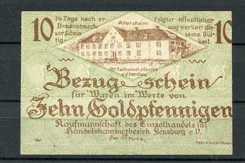 Flensburg goldpfennig - flensburg,