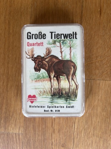 Große tierwelt quartett joker - quartett,