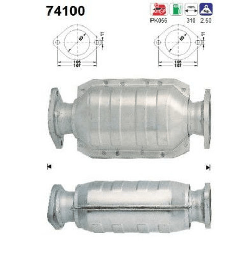 Katalysator für nissan 100nx - nissan,