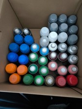 41x Spraydosen Verschiedene