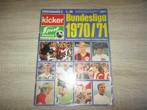 Kicker sonderheft bundesliga - kicker,