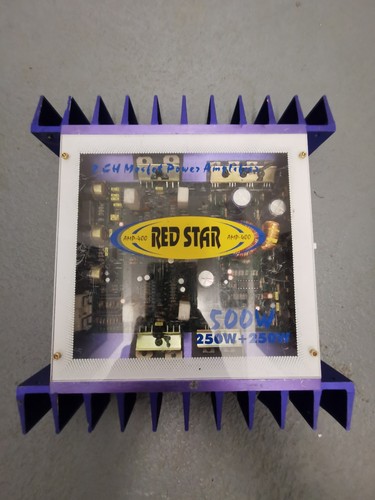 Red star verstärker 500 watt - verstärker,