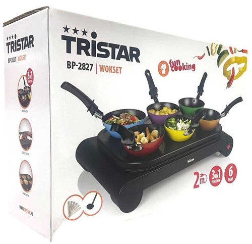 Tristar 2827 party wok set - tristar, party-wok-set