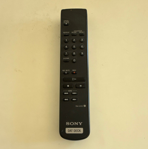 Sony d757 fernbedienung - sony, rm-d757