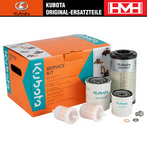 Kubota service kit filterset - kubota, service-kit