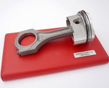 FERRARI 360 MODENA ORIGINAL TITANPLEUEL UND KOLBEN  AUF SCHEDONI LEDER