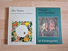 2 Kinderbuch DDR Natur Pflanzen Tiere Pflege Heimat Kita Vorschule Kindergarten