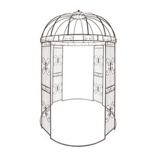 Metall-Pavillon "Romance" Garten Skulptur Rosenpavillion Rankhilfe Gartendeko