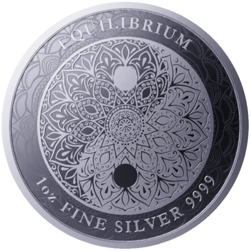 Silbermünze equilibrium niue - silbermünze,