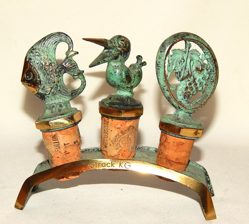 Zierkorken gestell bronze - 3,