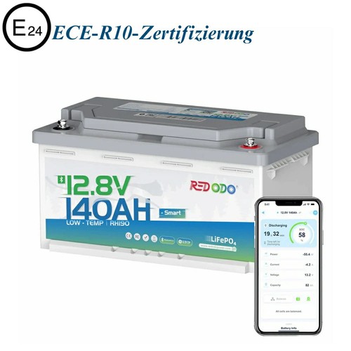 Redodo 12v 140ah - 140ah, h190