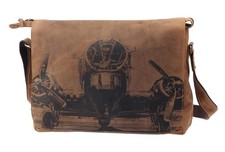 Aktentasche Greenburry Vintage Braun 42x12x33cm für Alltag und Büro