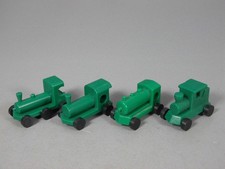 LOKS: Stil. Lokomotiven D 1984/85 - Komplettsatz Loks grün (o. Hänger)