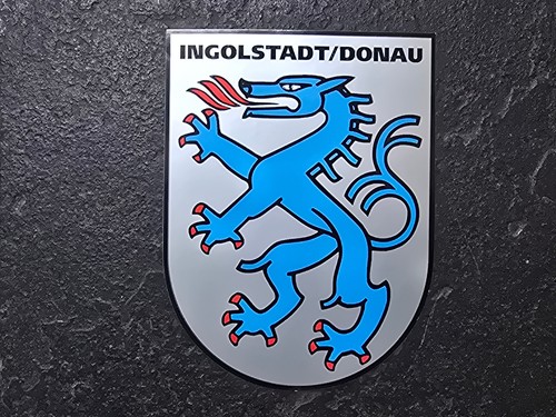 Ingolstadt donau wappen schild - ingolstadt,