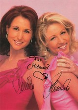 Anita & Alexandra Hofmann, Original, alte Autogrammkarte, "Das Glück der Erde"