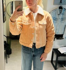 Neuw Cordjacke Damen rosa Gr M