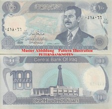 IRAK IRAQ  100 Dinars 1994