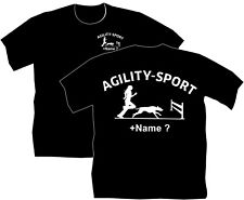 Agility Sport Hunde T-Shirt Hundetraining Hundeschule Mantrailing Vereine 14