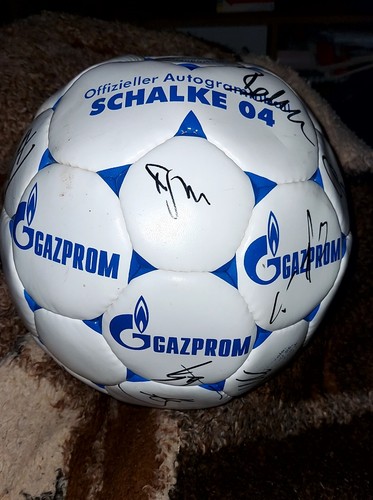 Original autogrammball schalke - autogrammball,