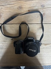 NIKON F50 Analoge Spiegelreflexkamera Objektiv 35-80mm Zubehör 