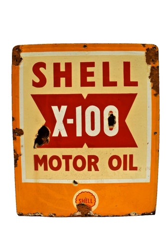 Shell 100 porzellan emaille - shell, x-100