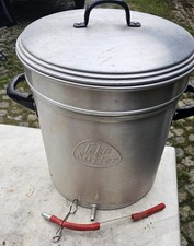 Alu Einwecktopf Teka Safter mit Zapfhahn siehe Bilder