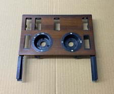 Mercedes W126 SE SEC SEL Heizung Klima Bedienteil Blende Abdeckung Zebrano Holz