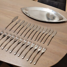 GOTTINGHEN 26er Set Fischbesteck - STAHL 18/10 - ohne Karton