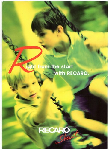 Recaro start kindersitz 1999 - recaro,