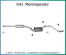 Auspuffanlage Mazda 3 BL 1.6