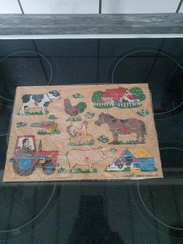 Bauernhof holzpuzzle - "bauernhof",
