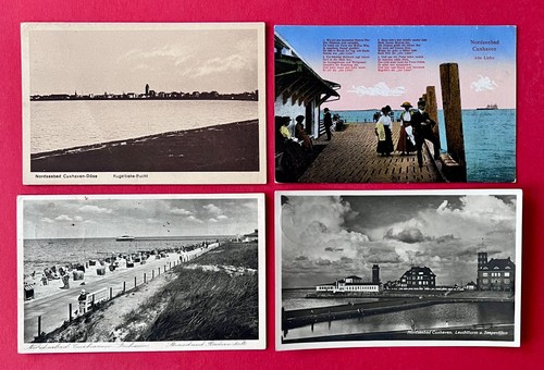 Cuxhaven 1916 25 - ak, 1916/25/34/37