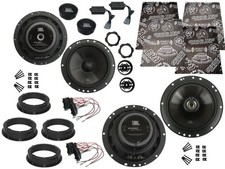 JBL Lautsprecher für VW Golf 6 Bj 08 - 13 Tür Vorne hinten Dämmmatte 1200 Watt