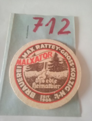 Stück ddr bierdeckel veb - 1,