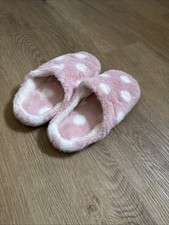 Winter Damen Dot Hausschuhe -Weiche Sohle Stumm Teppich Schuhe